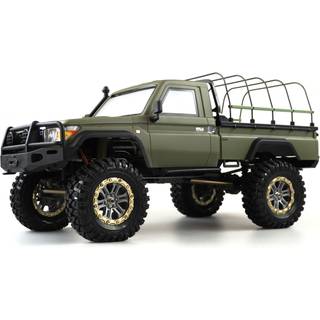 Amewi AMX Rock RCX10PS Scale Crawler Pick-Up RTR Military Green