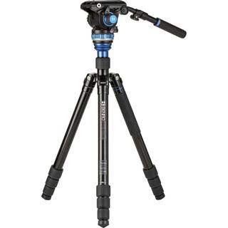 Benro Aero6 video tripod kit incl. S6Pro video panhead and leveling center column Aluminum