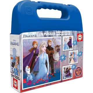 Educa Disney Frozen 2 - 4 progressive puzzles - 12/16/20/25 pieces