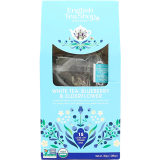 English Tea Shop White Tea, Blueberry & Elderflower Ø - 15 pyram