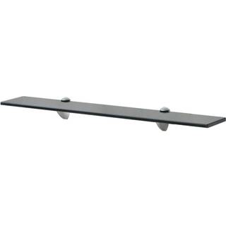 hylder 2 stk. glaspanel 70 x 20 cm klar