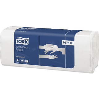 TORK Vaskeklud 4-lags Hvid 20 x 120 stk Advanced 25 x 19 cm (747400)