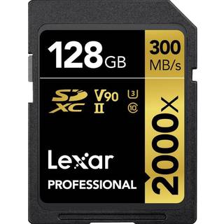 Lexar Professional Gold 2000x SD - 300MB/s - 128GB