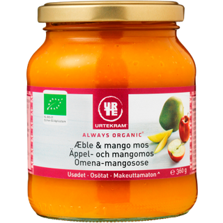 Urtekram Æble & mango mos (360 g)
