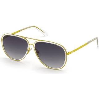 Guess GU6982 39C 59 Solbriller Mænd Gul - Clear - 59mm