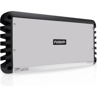 Marine forstærker Fusion Signature SG-DA61500, 12 V, 1500 W, sort/grå, med 6 kanaler + fjernbetjening