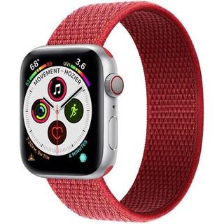 Apple Watch 5 (44mm) Nylon Armbånd - Spicy Orange