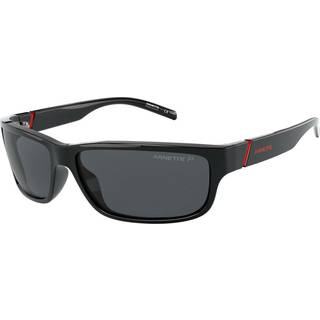 Arnette AN4271 Zoro Polarized 41/81 63 Solbriller Mænd Black - Shiny Black - 63mm