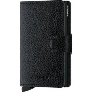 Secrid - Miniwallet Vegetable Tanned Black-Black - 6,5 x 10,2 x 2,1 cm