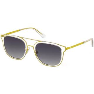 Guess GU6981 39C 54 Solbriller Mænd Gul - Clear - 54mm