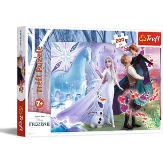 Trefl: Frozen 2. Det magiske univers - puslespil med 200 brikker