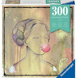 Ravensburger Puslespil Tyggegummidame, 300 Brikker