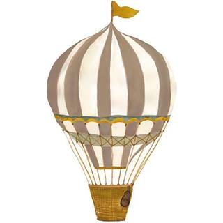 That's Mine Wallsticker Retro Lille Luftballon, Brun