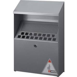 Durable askebæger væg metal sølv 4 liter