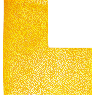 Durable gulvmarkering, L-form, gul, 10 stk.