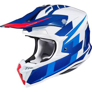 HJC i50 Vanish MC4HSF Crosshjelm sort S