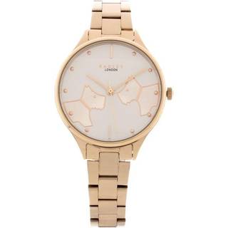 Radley Face To Face Quartz Rose Dial Stainless Steel Bracelet Ladies Watch RY4514