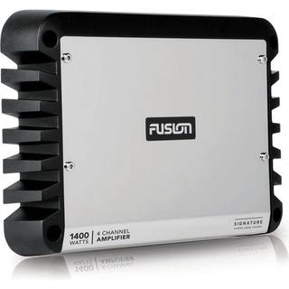 Marine forstærker Fusion Signature SG-DA41400, 12 V, 1400 W, sort/grå, med 4 kanaler