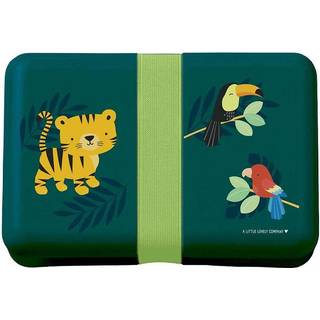 A Little Lovely Company Lunch box - jungle tiger