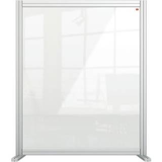 Nobo Premium Plus bordafskærming i klar akryl 80x100cm
