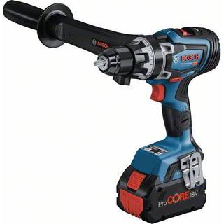 BOSCH GSR 18V-150 C Bore-/skruemaskine Li-Ion, 150Nm, brushless + L-Boxx +2x Batterier ProCORE, 18V, 8Ah + Oplader