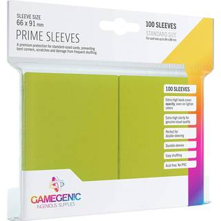Prime Sleeves 100 stk - Plastiklommer - GameGenic