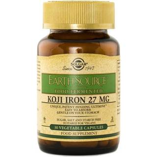 Solgar - Earth Source Koji Fermenteret Jern 27 mg, 30 kapsler