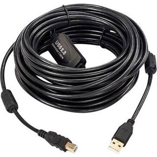 MICROCONNECT Active USB 2.0 A-B Cable, 15m