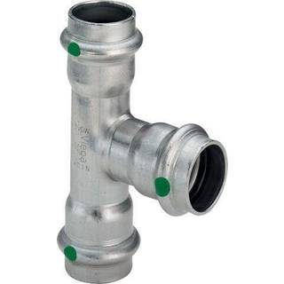 Viega Sanpress Inox T-stykke 42 mm rustfrit stål