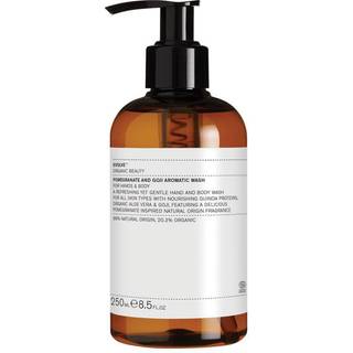 Evolve Organic Beauty Pomegranate and Goji Aromatic Wash (250 ml)