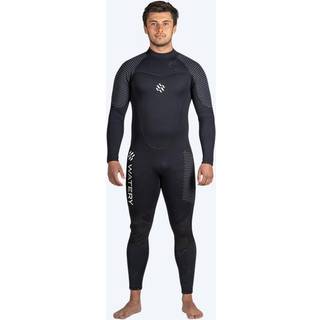 Watery våddragt til mænd - Hedgehog (3mm) - Sort - Våddragt til paddleboard/SUP