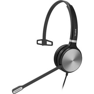 Yealink YHS36 Headset Ledningsført Kontor/Callcenter Sort, Sølv