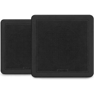Marinehøjttaler Fusion Square White FM-F65SW, 6.5", 120 W, hvid, til indbygget montering, med hvide fronter, 2-pak