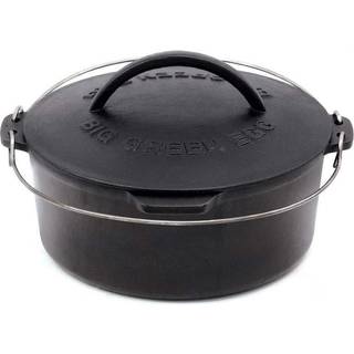 Big Green Egg Cast Iron Skillet - 2XL, XLarge, Large