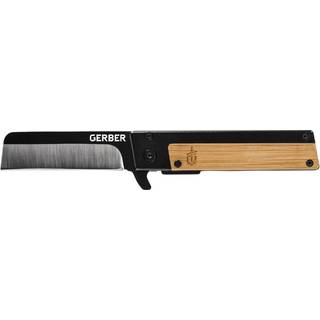 Gerber Quadrant Lommekniv bambus