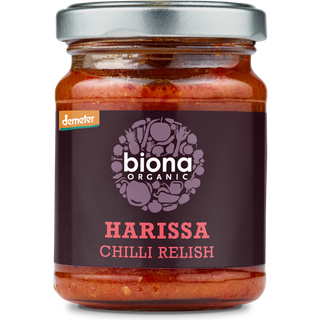 Harissa chili Relish Økologisk Demeter - 125 gram