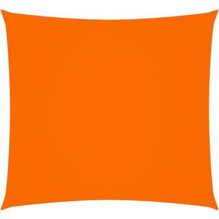solsejl 5x5 m firkantet oxfordstof orange