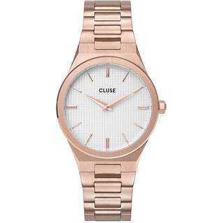 Cluse CW0101210001 Hvid/Rosaguldtonet stål Ø33 mm