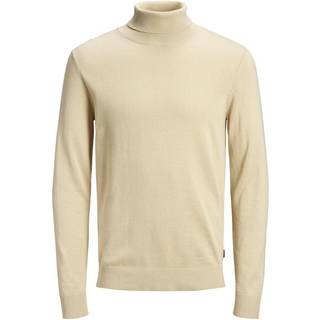 Jack & Jones EMIL KNIT ROLL NECK Oatmeal