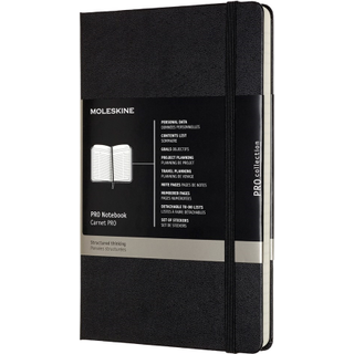 PRO Notizbuch Hard Cover schwarz