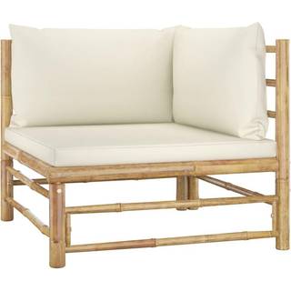 Bambus Sofa m. Hynde - 3 Personer - 175 cm.
