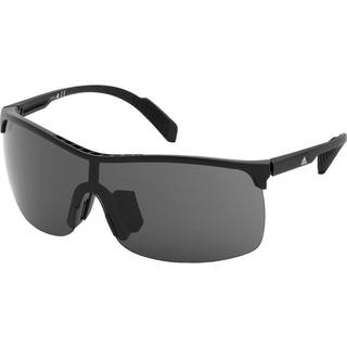 Adidas Sport Kvinde SP0003 01A Solbriller Plast Sort klar Grå Maske Normal