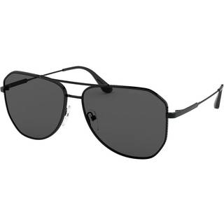 Prada Mand PR 63XS 1AB731 Solbriller Metal Sort Grå Geometrisk Normal