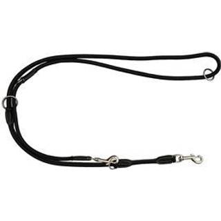Soft rundsyet dressurline - Black - 0.8 x 220 cm