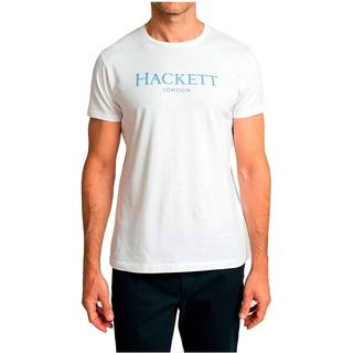 HACKETT Herren T-Shirt weiß Classic Fit - weiß