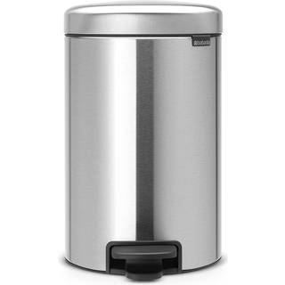 Brabantia Newicon pedalspand 12 L mat sål