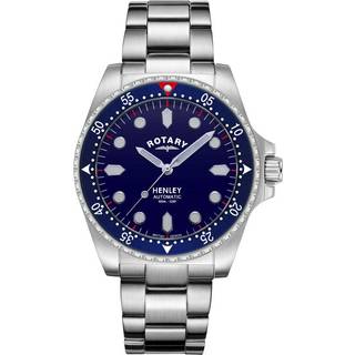 Rotary GB05176/05 Henley Blå/Stål Ø40 mm