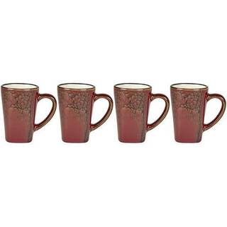 Hela Espressokop 4 stk. fra Villa Collection - Amber farve - Stentøj