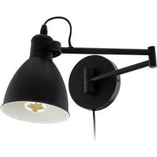EGLO San Peri Væg E27 Sort - Væglampe - 97886