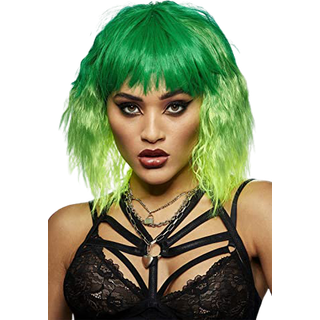 Manic Panic Green Envy Goddess Wig